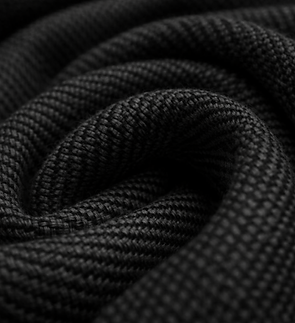 Naturfaser-Gewebe Natural Black
