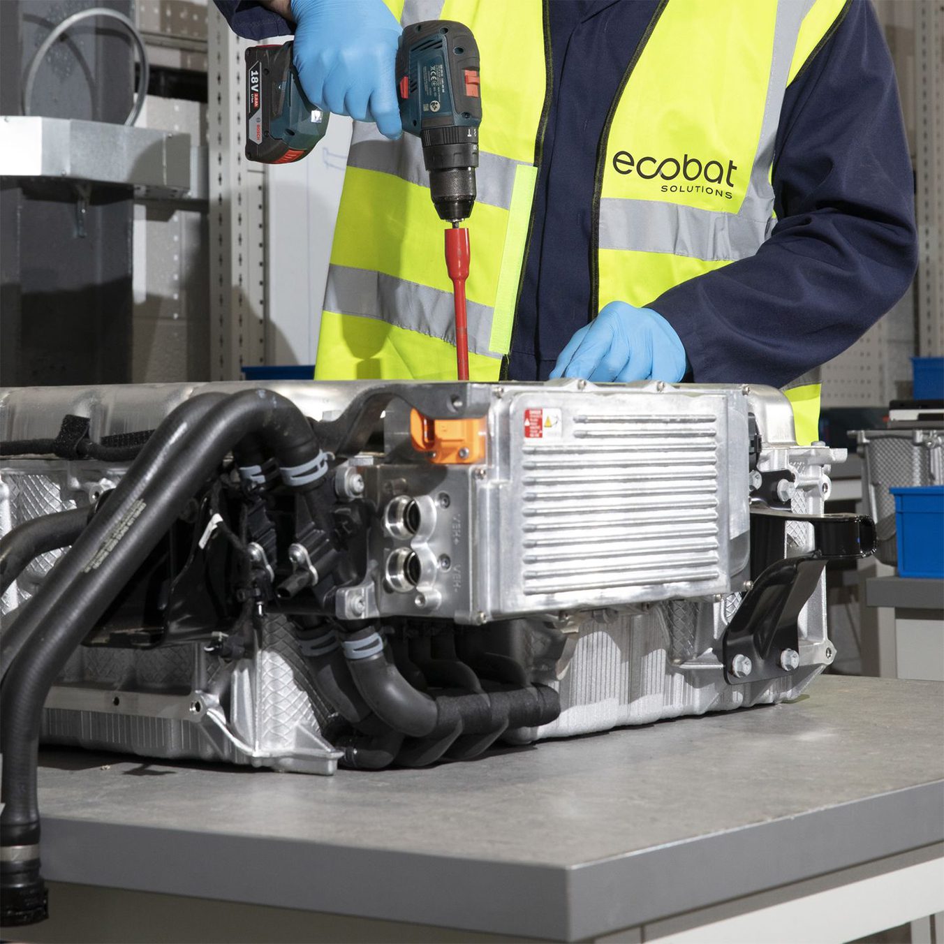 Lithium-Batterie-Recycling