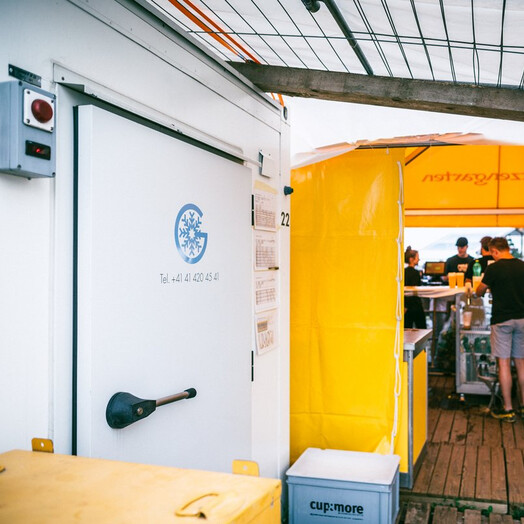 Kühlcontainer Event