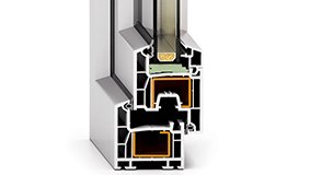 PVC-Fenstersystem K58 Klassik