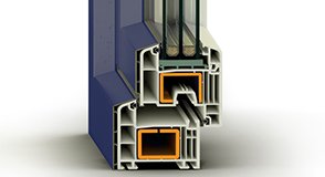 PVC-Aluminium-Fenstersystem KA71 Softline