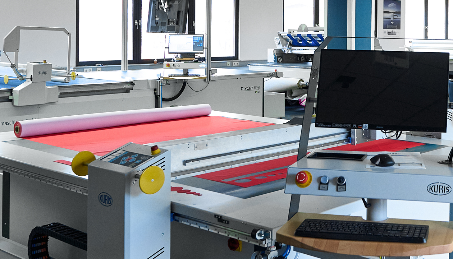 Materialtest im hauseigenen Testcenter