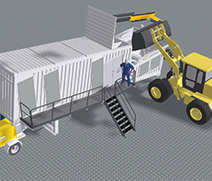 3D-Betondruckanlage