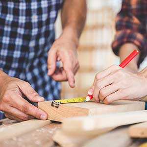 Dreischichtplatten und Leimholz