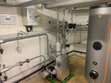 District heating station
