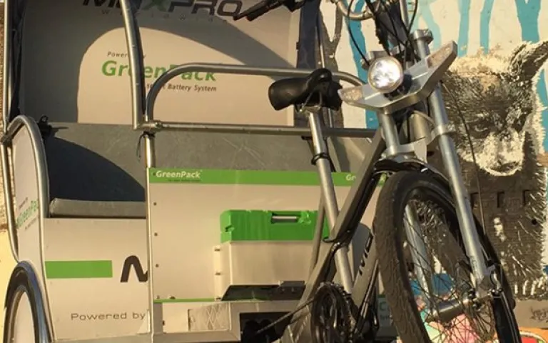 Cargo Bike im Einsatz