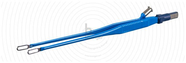 Bipolar Forceps Duckbill with Irrigation