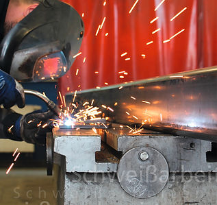 Schweißbaugruppen aus Stahl, Edelstahl, Aluminium und Titan