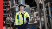 Ingenieurin im SSE-Kraftwerk Peterhead