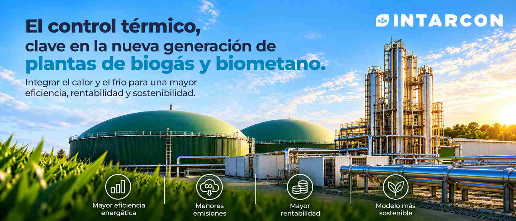 Thermische Kontrolle Biogas