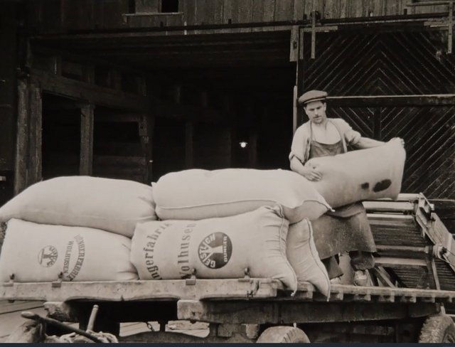 Historische Düngerproduktion aus entleimten Knochen