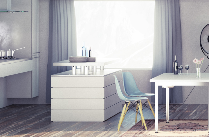 ergoFurniture – Hubsysteme für den Möbelbau