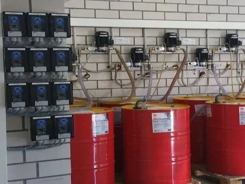 Öltanks mit Überwachungssystem