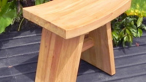 Gartenhocker aus Teakholz Grade A