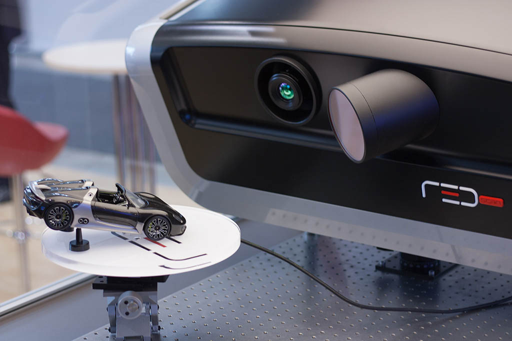 Modellauto als Messobjekt des R3Dscan