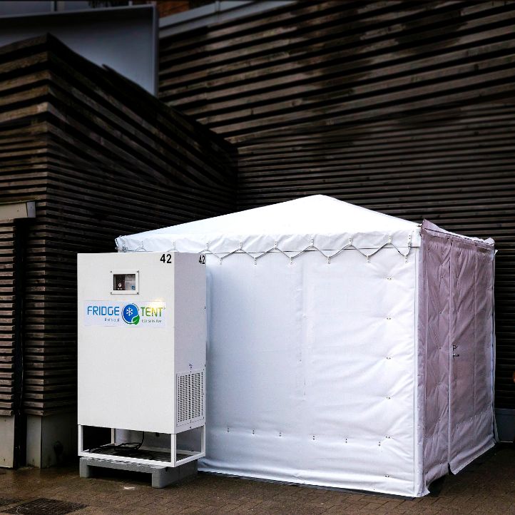 Fridge Tent® – mobiles Kühlzelt