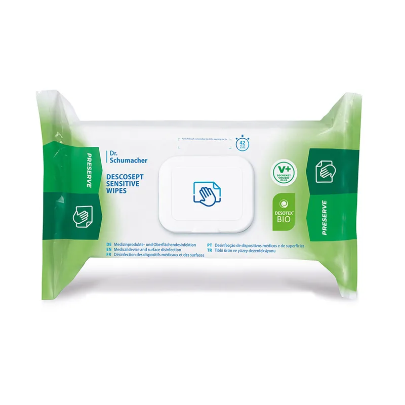 Descosept Sensitive Wipes, Flächendesinfektionstücher