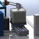 IBC-Station mit Füllstandsüberwachung