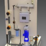 Druckerhöhung VE-Wasser mit UV-Behandlung