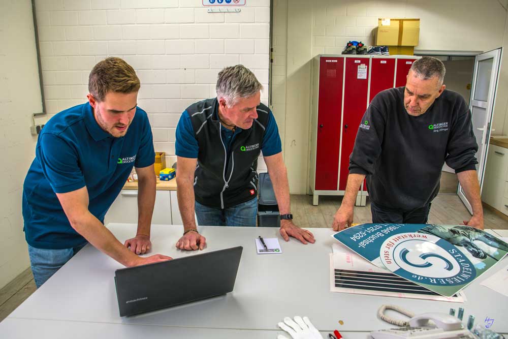 Team der Altinger Drucktechnik