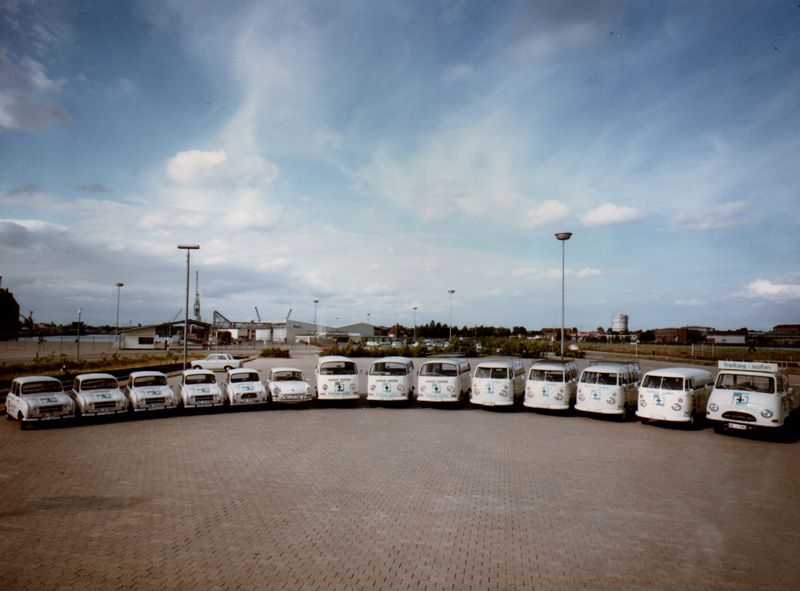 Fuhrpark in den 60er Jahren