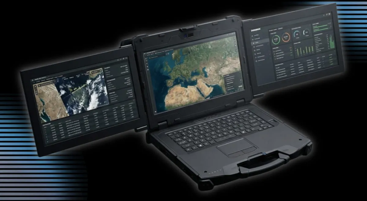 Custom Triple Display Expansion für Rugged Laptop