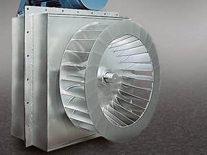 Heißgas-Umwälzventilator
