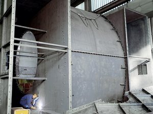 Großer und Spezialventilator
