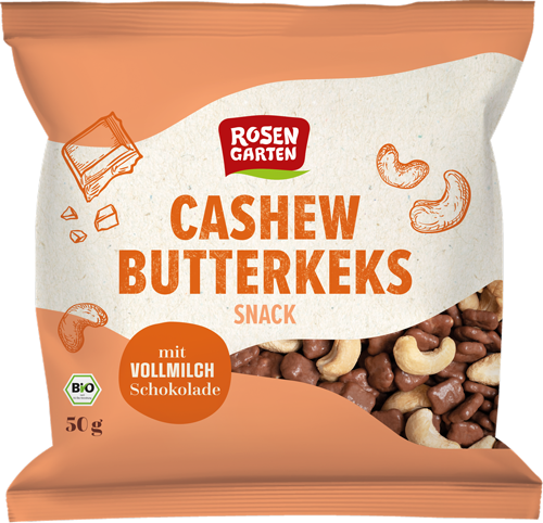Cashew Butterkeks (Rosengarten)