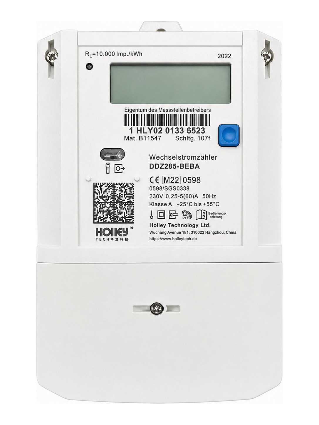 DDZ285 Dreipunkt-mME-Wechselstromzähler