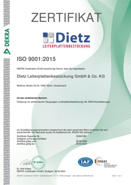 Download ISO 9001:2015 certificate