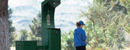 Outdoor-Trinkbrunnen und Bottle Filler