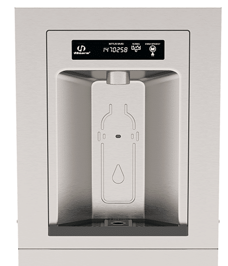 Elektrischer Wasserkühler mit Bottle Filler