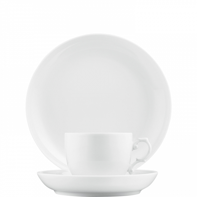 Cup with saucer and plate (ALT FÜRSTENBERG)