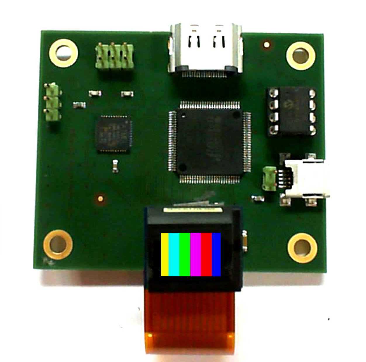 Beleuchtetes Farb-LCOS-Mikrodisplay-Kit