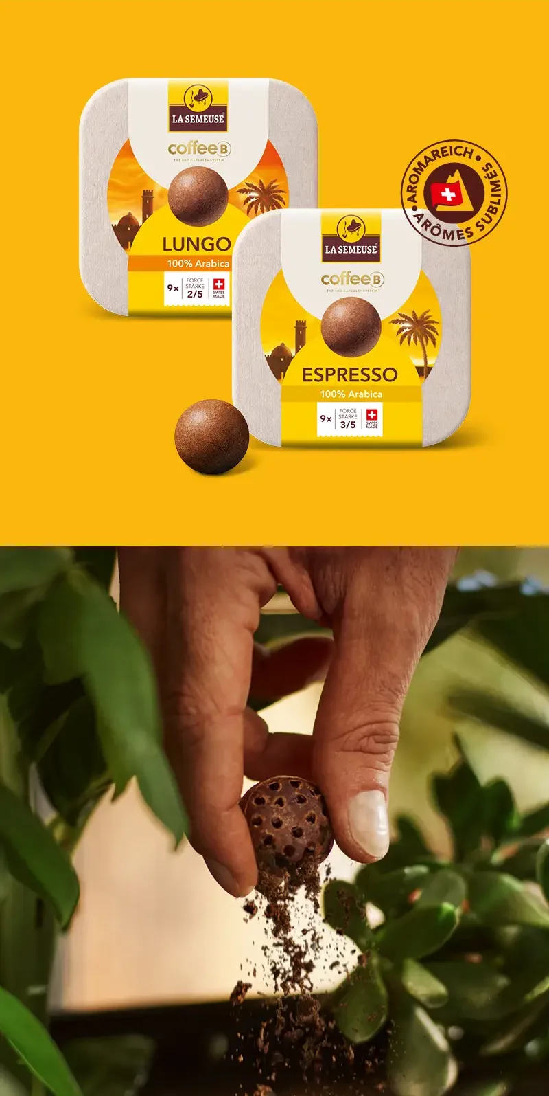 La Semeuse mit dem CoffeeB-System