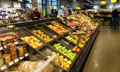 Ladeneinrichtung Lebensmitteldiscount
