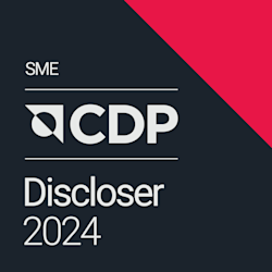 SME CDP Score B – Nachhaltigkeitstransparenz
