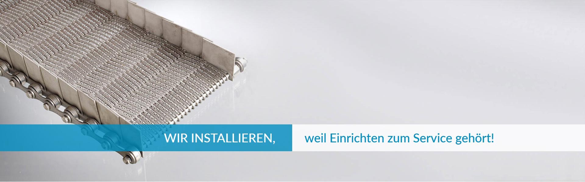 Förderbänder aus Draht