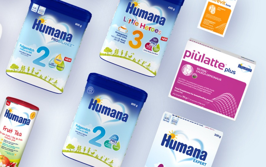Humana Babymilch-Produkte (myHumanaPack)
