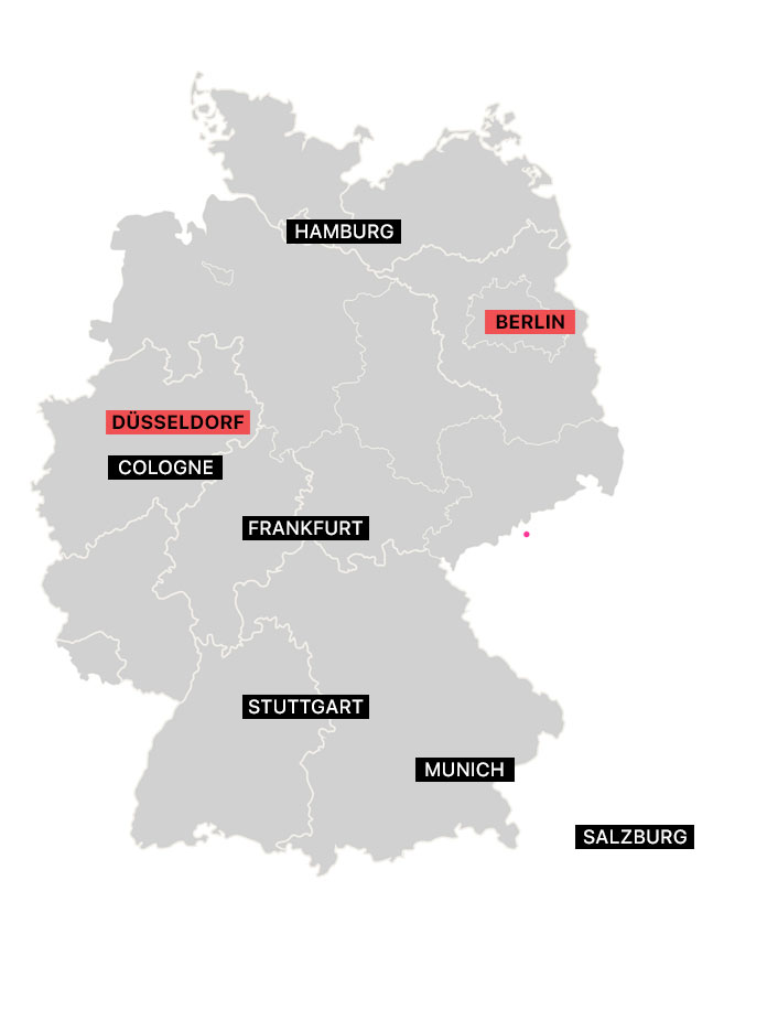 Kernmärkte: Deutschland, Österreich, Schweiz und Benelux