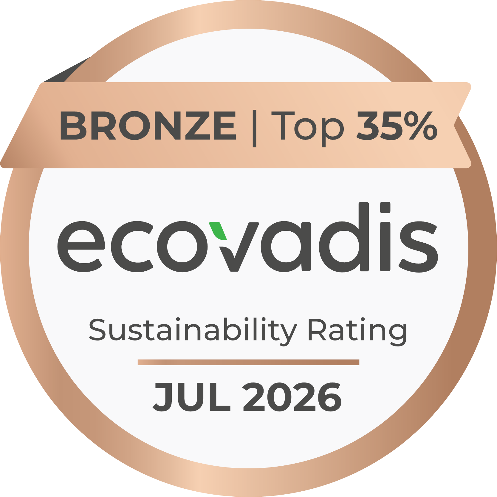 Ecovadis-Auszeichnung