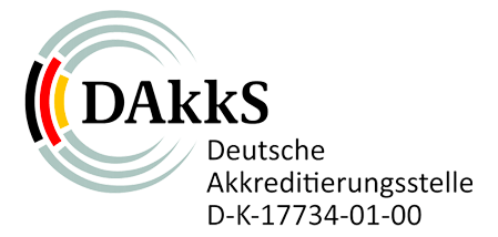 DAkkS-Akkreditierungsurkunde
