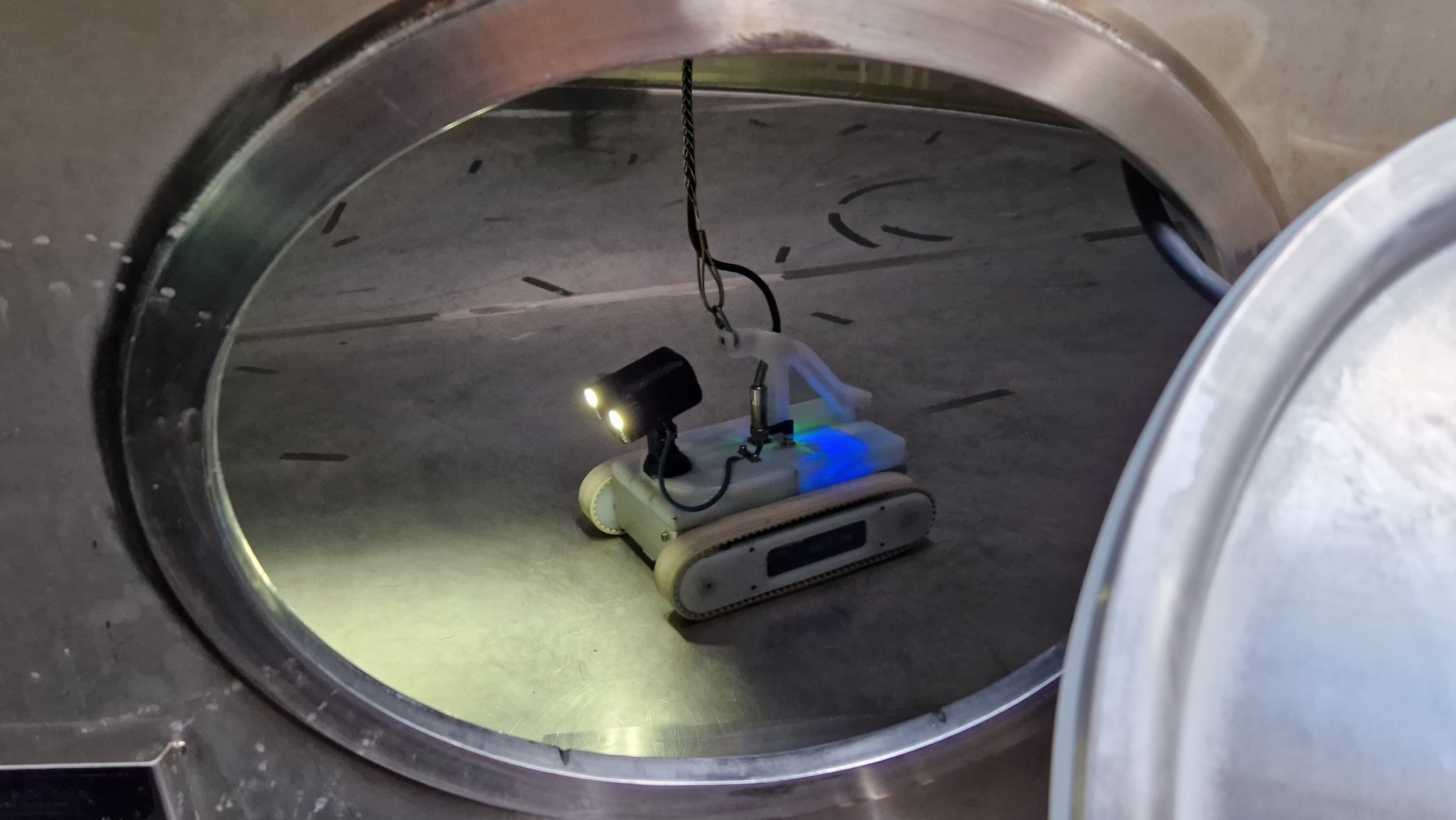 Robotermodul im Labor/Prüfaufbau