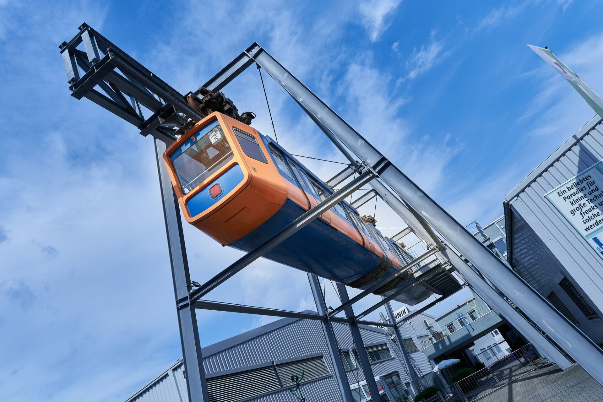 Wagen 5 der Wuppertaler Schwebebahn