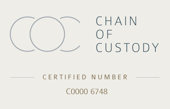 RJC Chain-of-Custody-Zertifikat