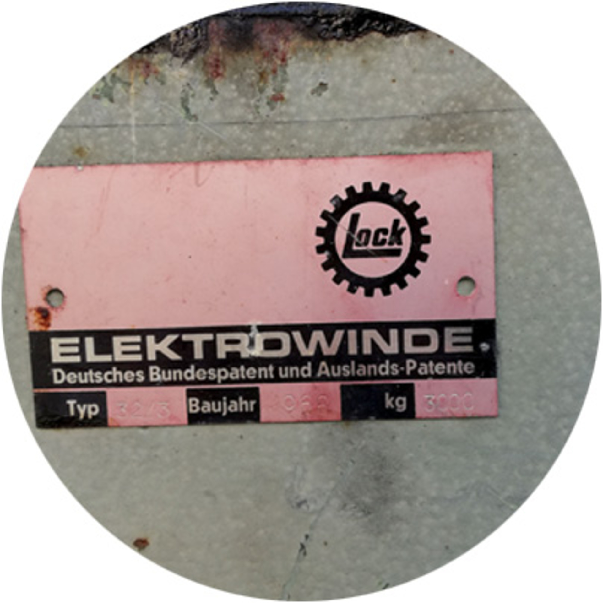 Elektrische Winde (historisch, seit 1968 im Einsatz)