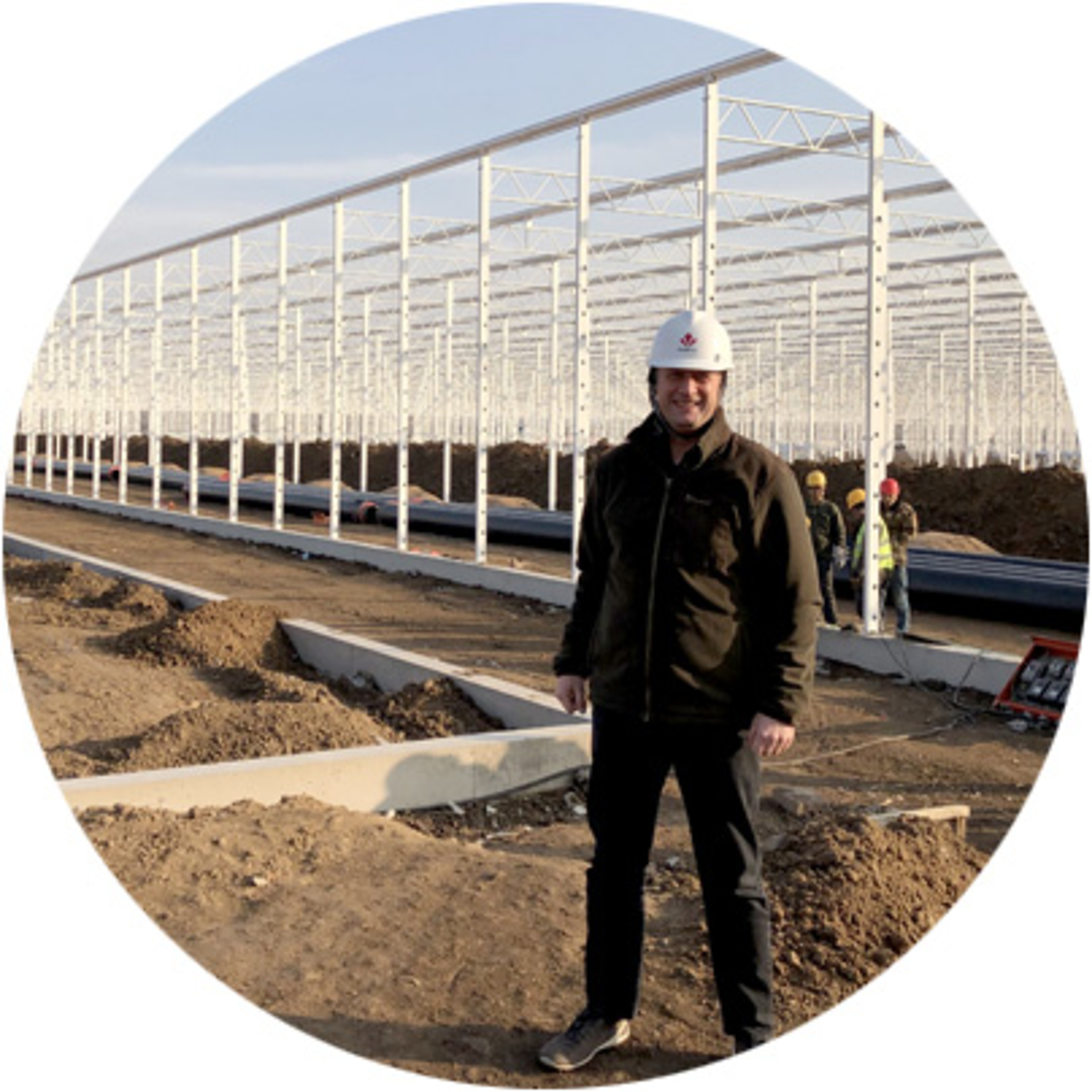 Referenz Gewächshausbau Haoyu (China)