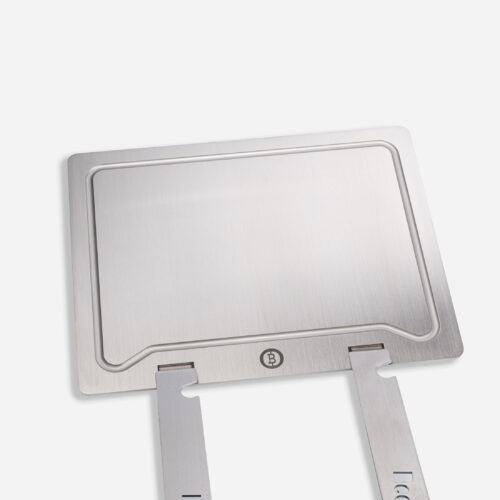 Edelstahl Plancha Platte XL