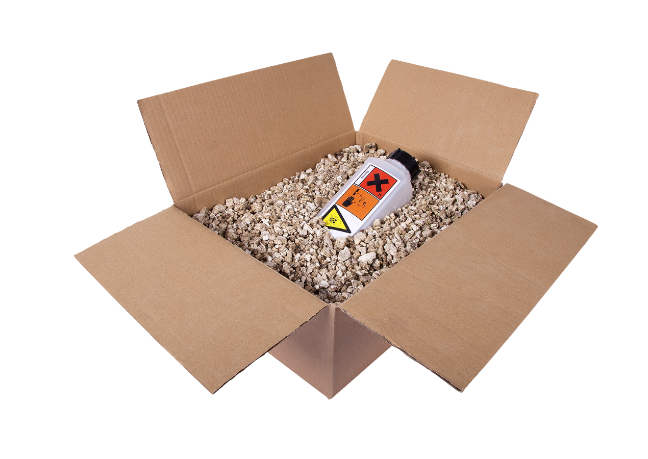 Vermiculit als Verpackungsmaterial